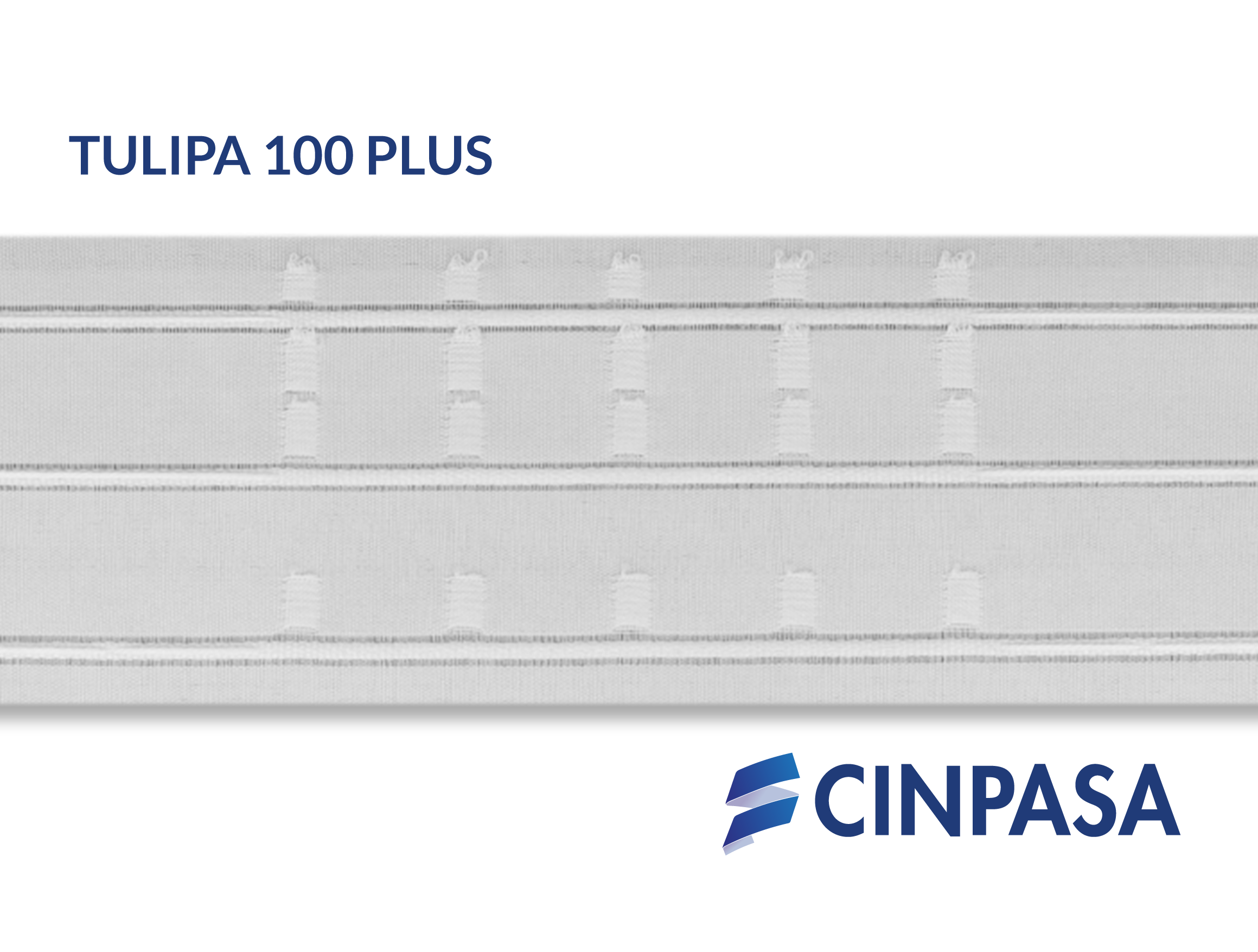  Cinta fruncidora encrestadora pliegues tulipa 